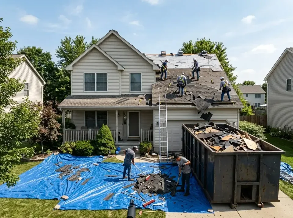 roof-replacement-debris-remova-004 — frequently asked questions, Cheapest Dumpster Rentals in Cockeysville, MD